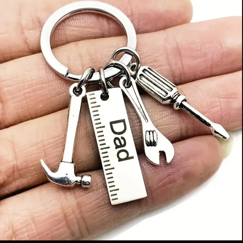 Dad Tools Keychain NWT
